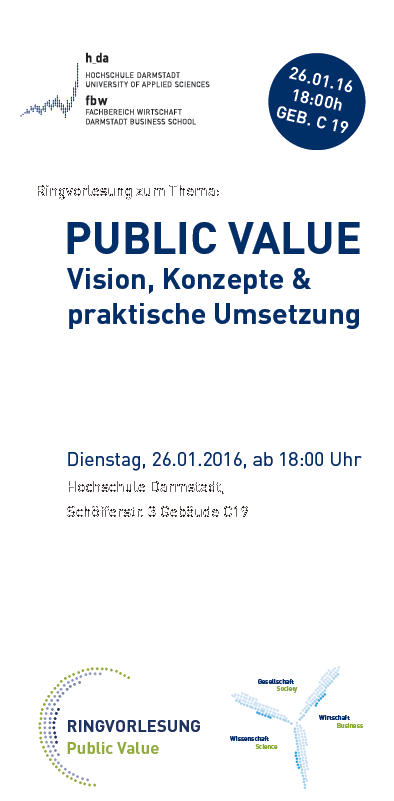 Ringvorlesung Public Value